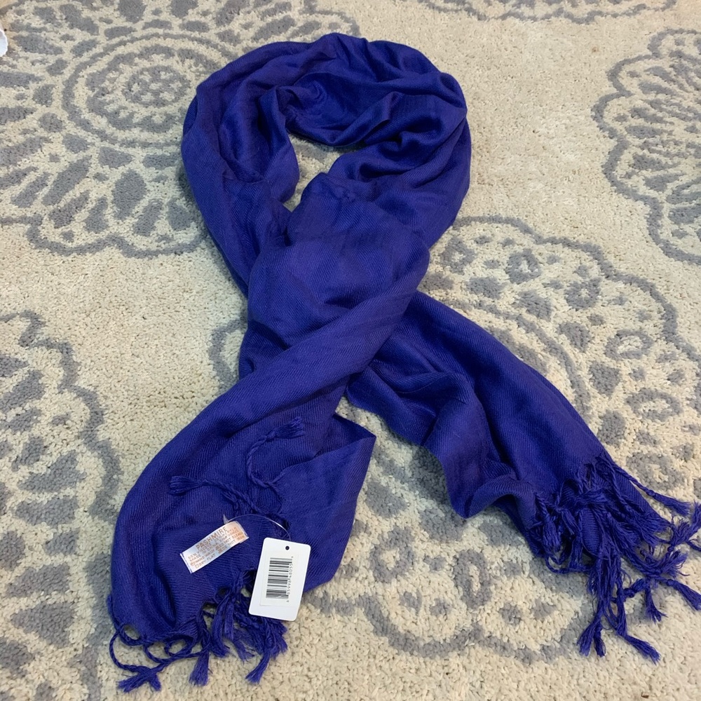 Brand new royal blue scarf